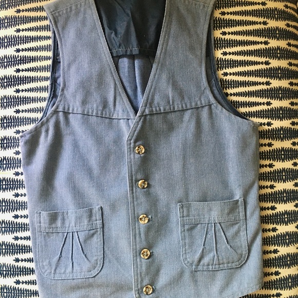 Vintage Corduroy Vest Small - Picture 6 of 7